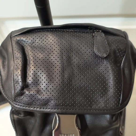 Coach Ranger Mini Pack Backpack – Black Leather - Picture 4 of 11